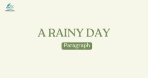 A Rainy Day Paragraph