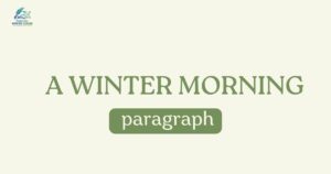 A Winter Morning paragraph