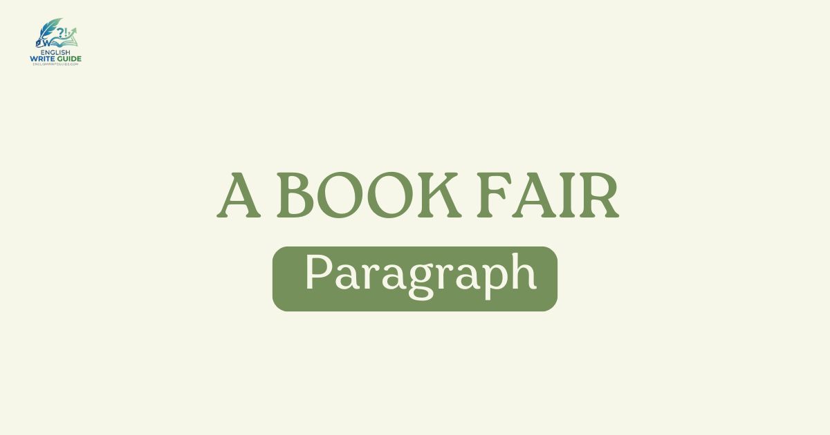 A Book Fair Paragraph